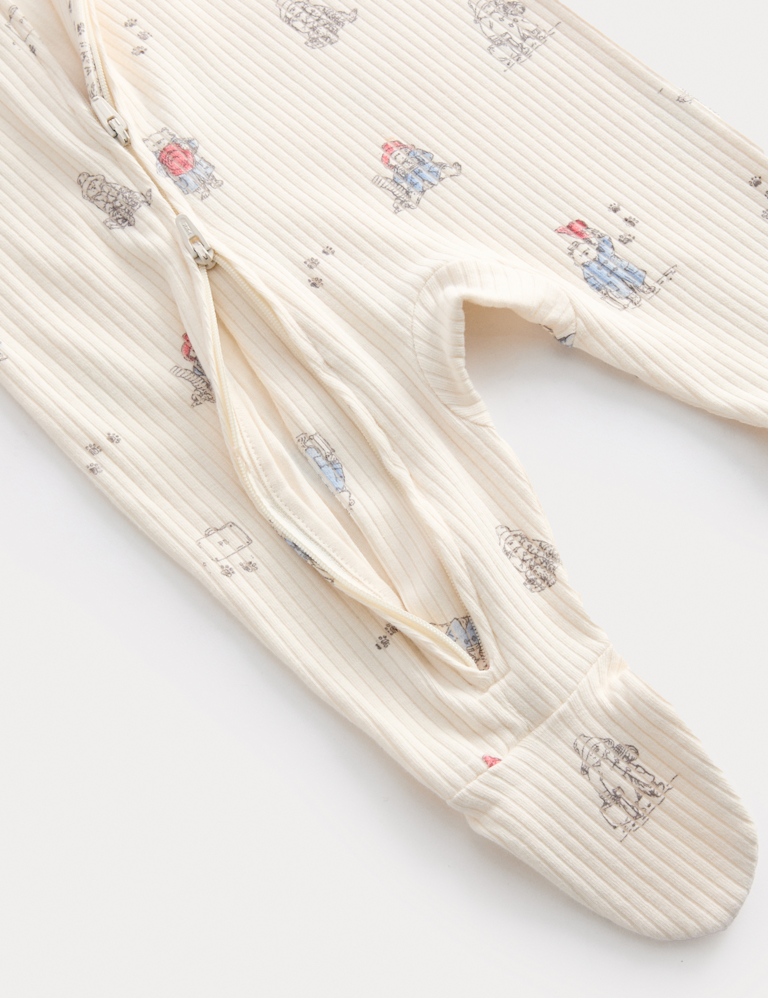 2pk Cotton Rich Paddington™ Sleepsuits (6½lbs-3 Yrs)