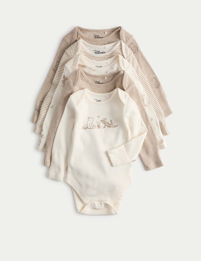 5PK Winnie The Pooh Bodysuits 5PK Winnie The Pooh Bodysuits