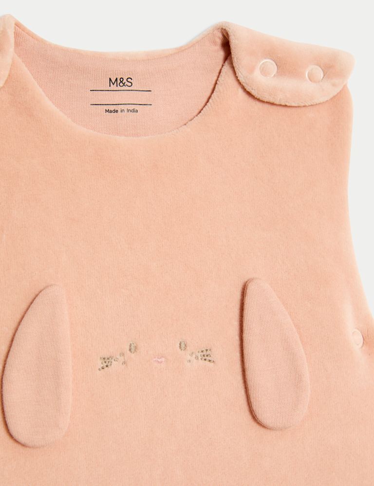 Cotton Rich 2.5 Tog Animal Face Sleeping Bag (0-36 Mths)