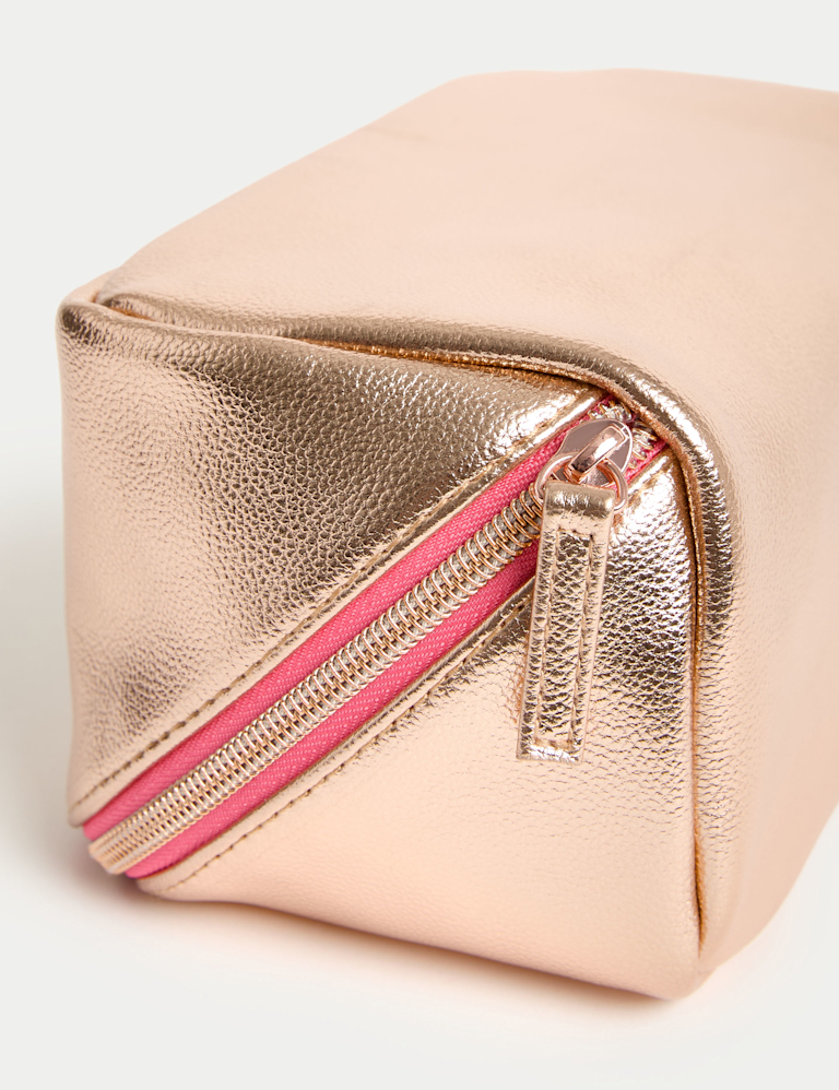 Wide Opening Travel Makeup Bag