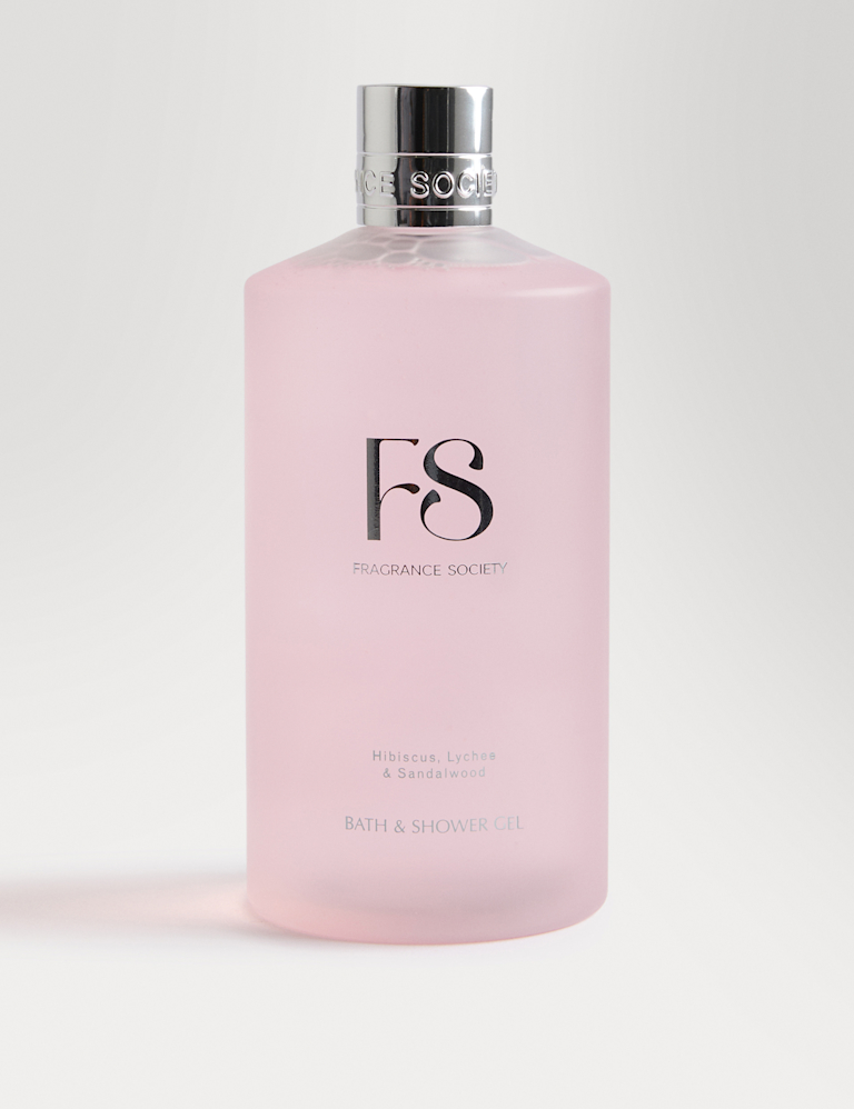 Hibiscus, Lychee & Sandalwood Bath & Shower Gel 500ml