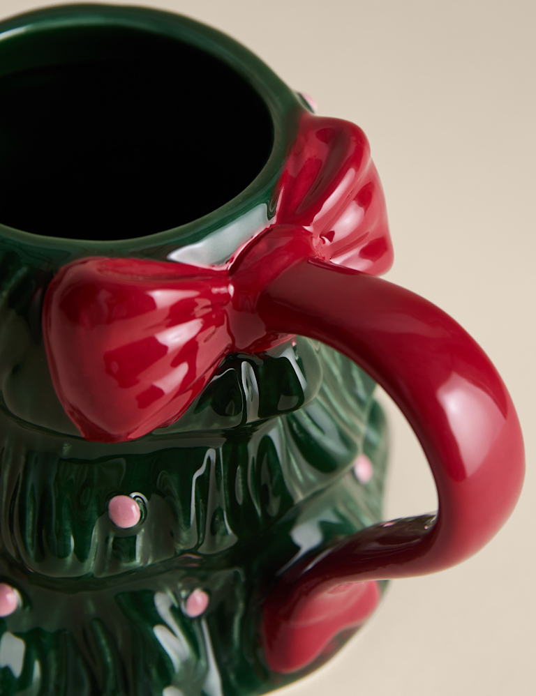 Christmas Tree Shaped Mug