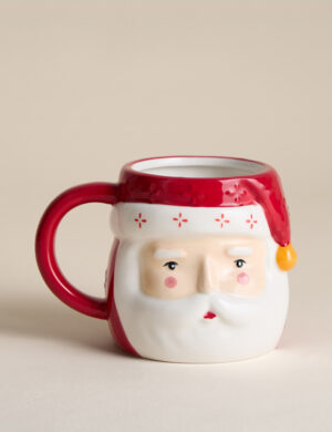 Mr Claus Shaped Mug