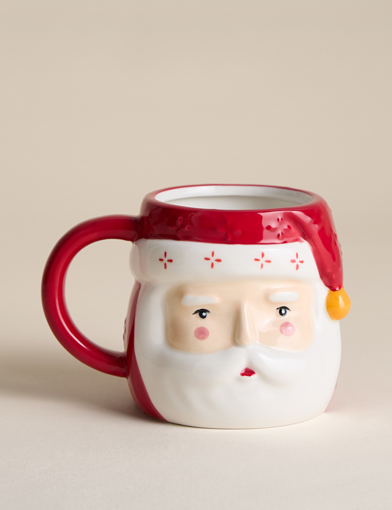Mr Claus Shaped Mug