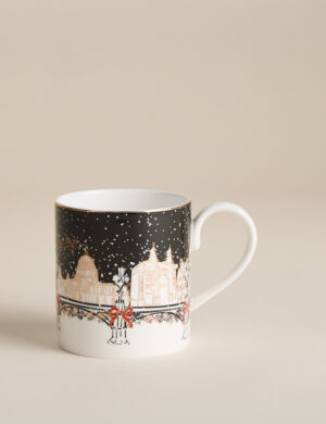 London Christmas Scene Mug