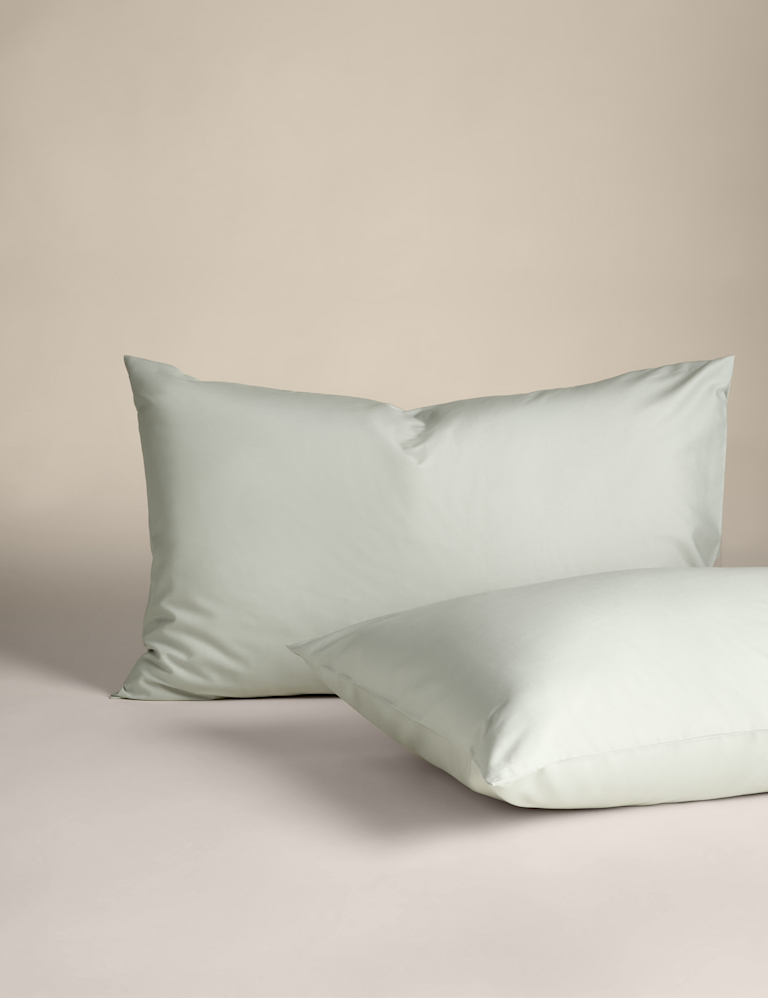 2 pk Pure Cotton 180 Thread Count Pillowcases