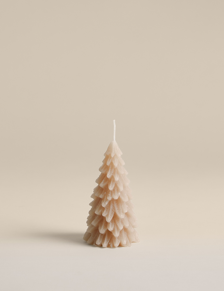 Cosy Christmas Small Tree Candle