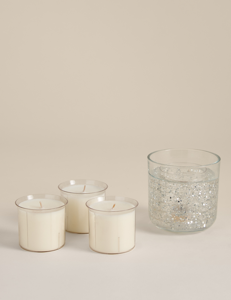 Winter Spice Light Up Candle & Refill Set
