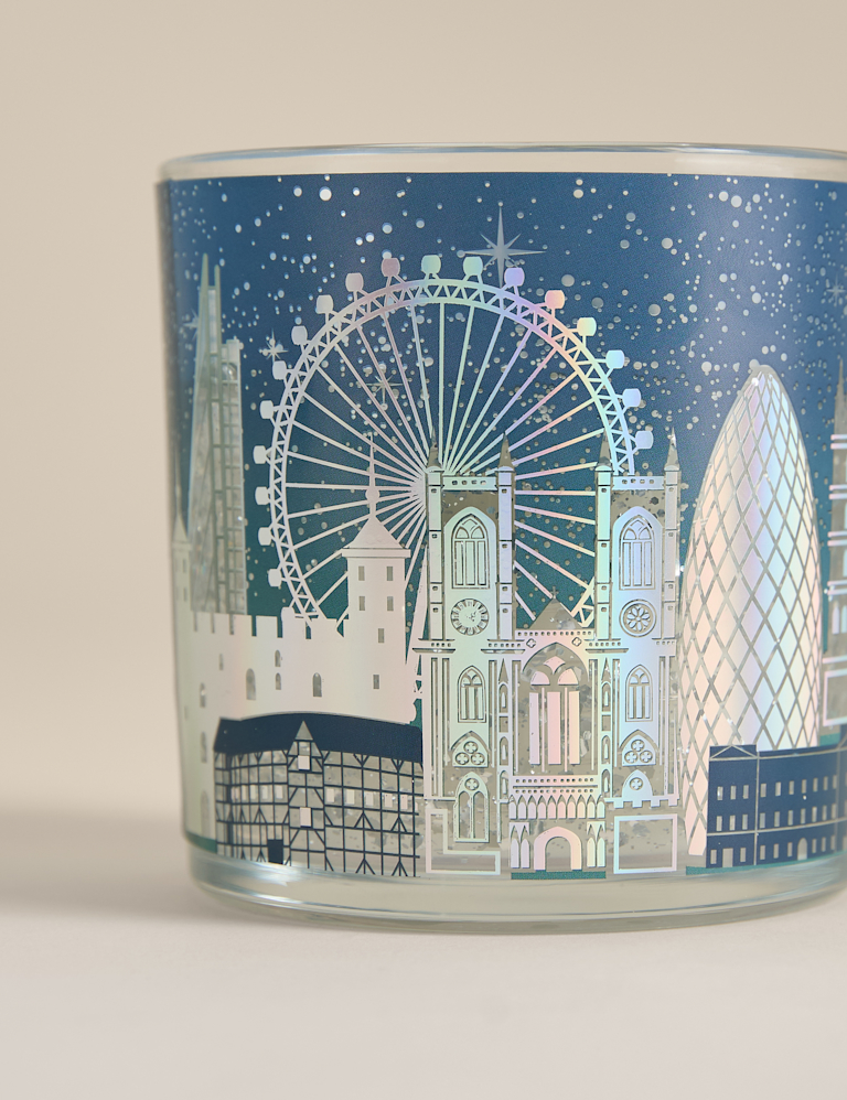 London Light Up Candle