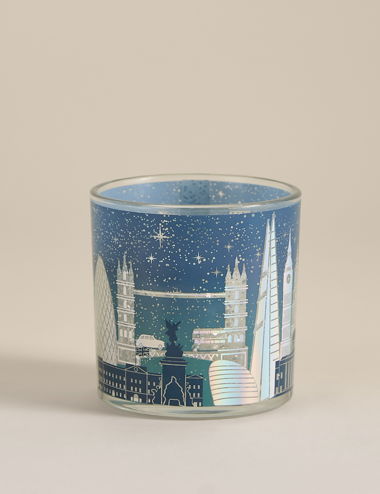 London Light Up Candle