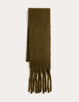Brushed Slim Scarf