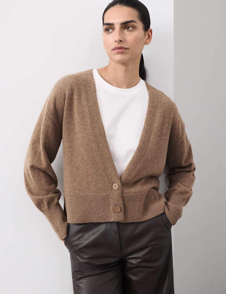 Pure Cashmere V-Neck Cardigan Pure Cashmere V-Neck Cardigan