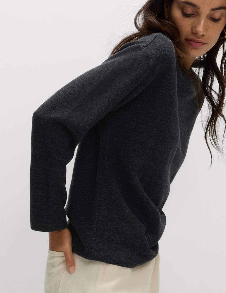 Cotton Rich Cosy Sweatshirt