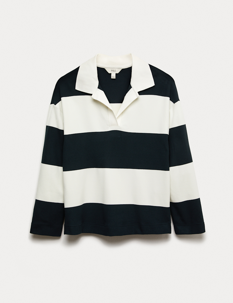 Striped Cosy Rugby Top