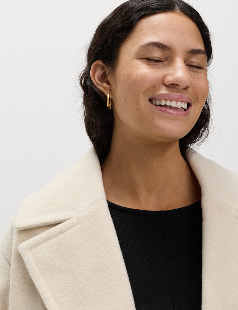 Jersey Round Neck Mini Skater Dress