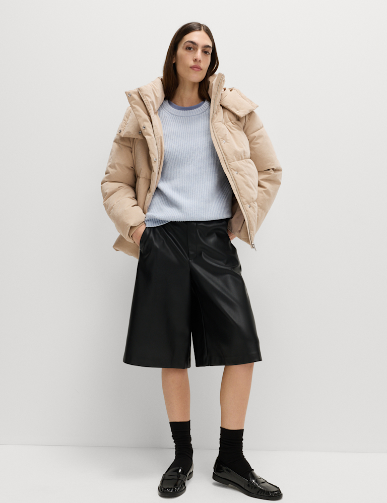 Peached Thermowarmth™ Padded Puffer Jacket