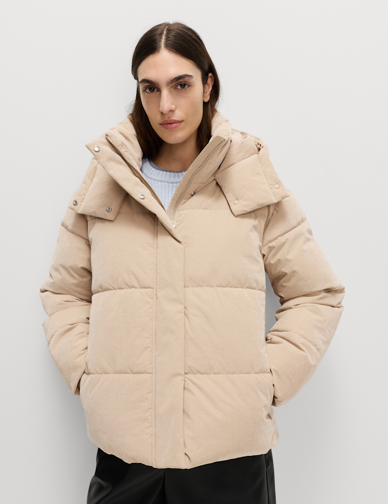 Peached Thermowarmth™ Padded Puffer Jacket