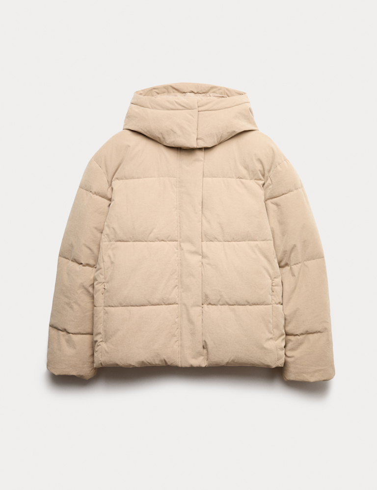 Peached Thermowarmth™ Padded Puffer Jacket