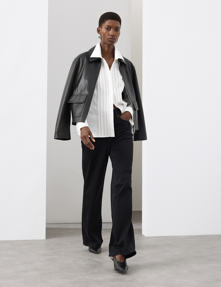 Pure Cotton Embellished Shirt