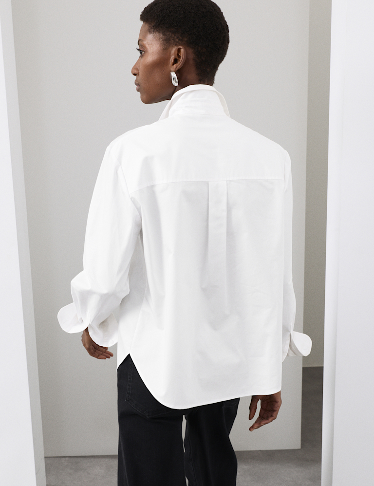 Pure Cotton Embellished Shirt