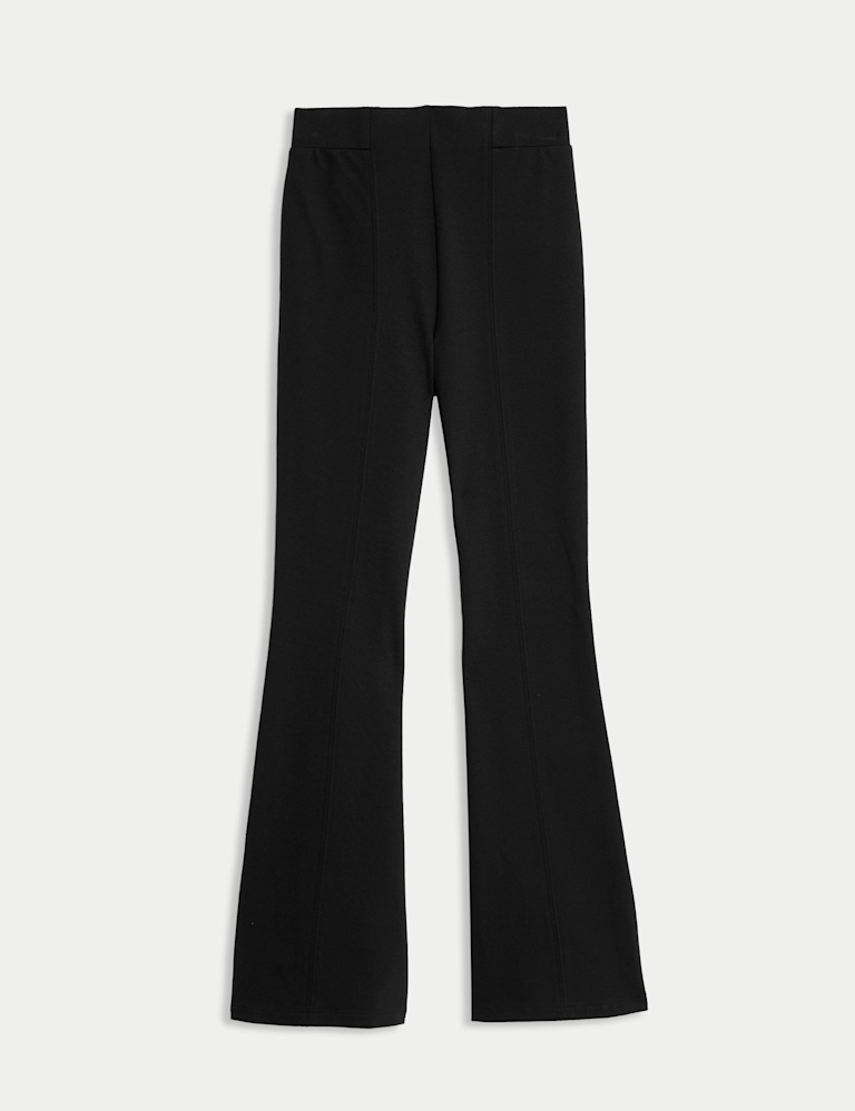 Ponte High Waisted Kickflare Leggings