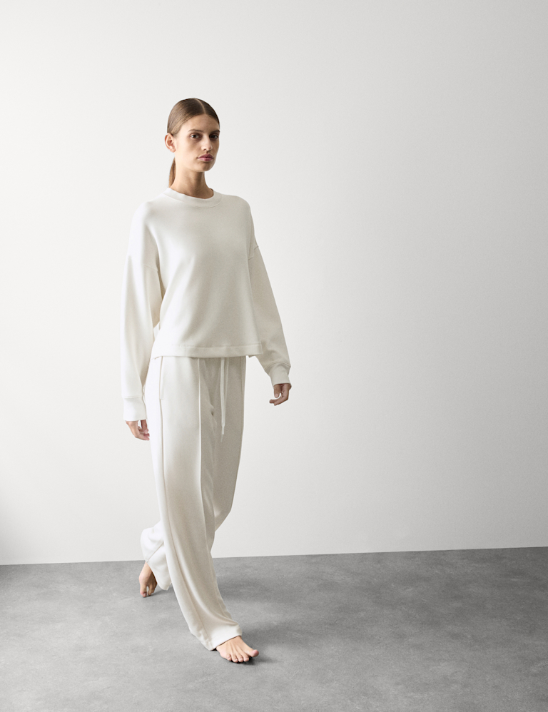 Scuba Wide Leg Lounge Pants