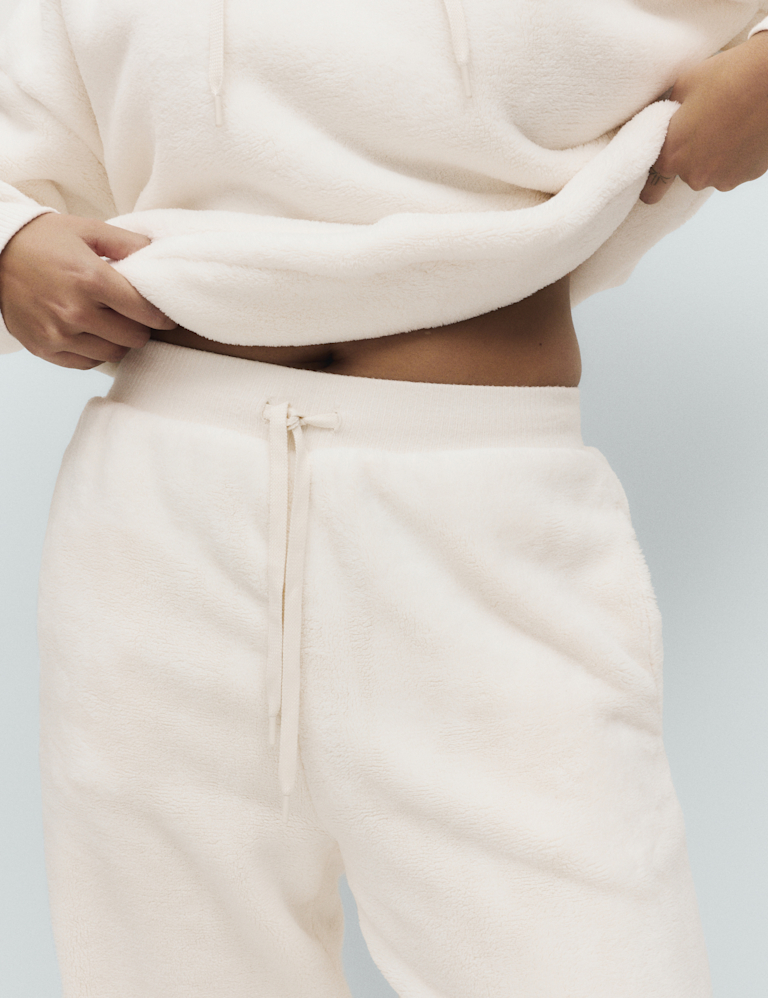 Fur Fleece Lounge Joggers