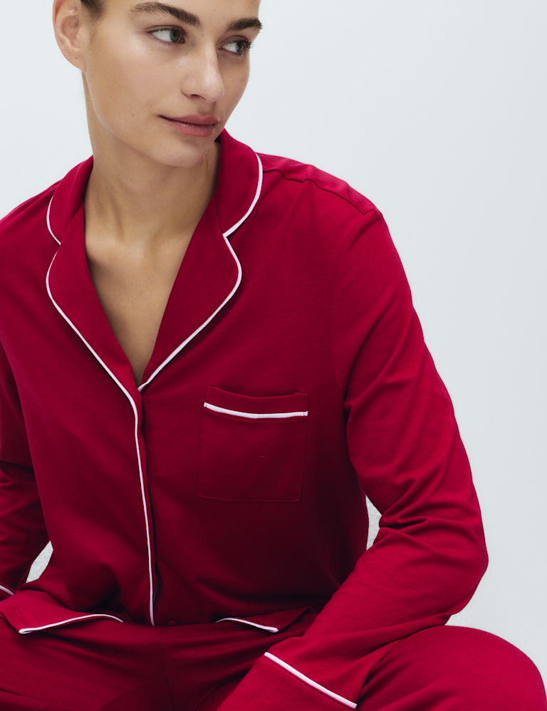 Cotton Modal Revere Pyjama Set