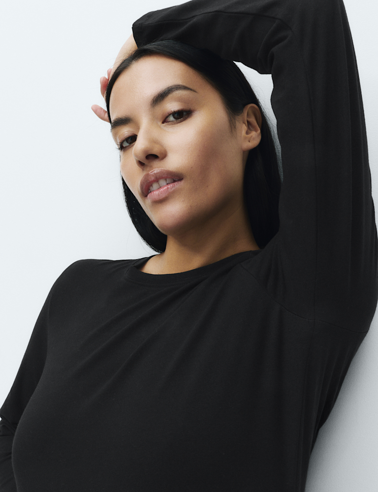 Cotton Rich Long Sleeve Pyjama Top Cotton Rich Long Sleeve Pyjama Top