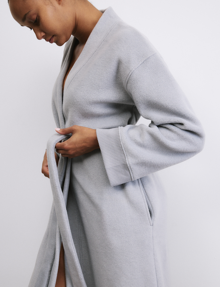 Fleece Dressing Gown