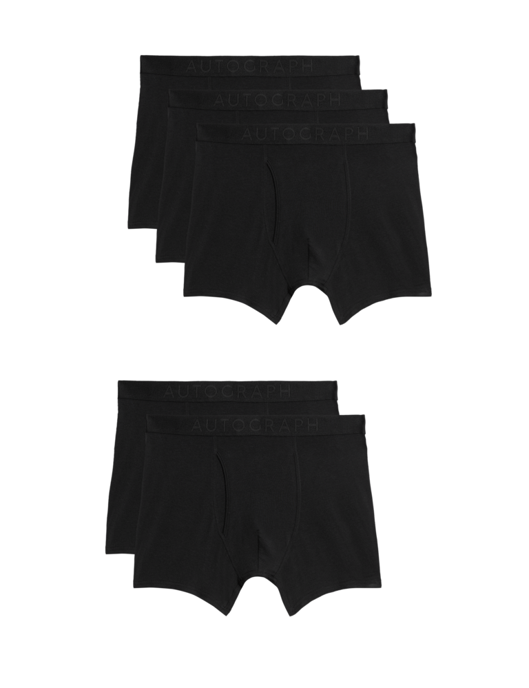 5 Pack Supima Cotton Modal Stretch Trunks