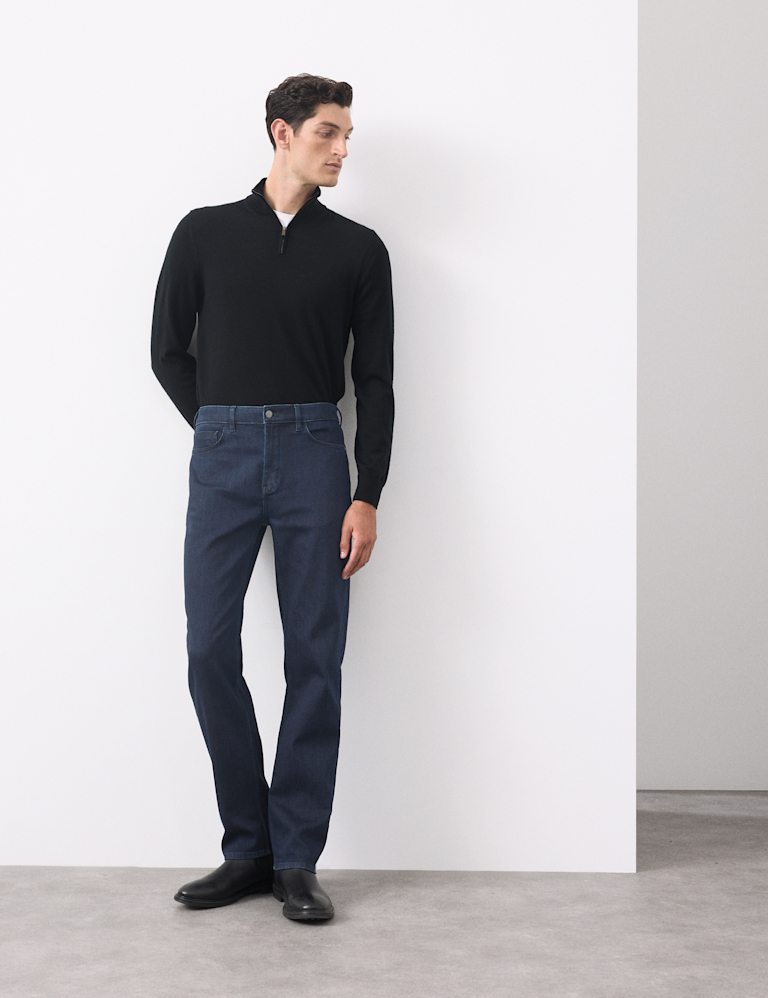 Straight Fit Italian Soft Touch Jeans