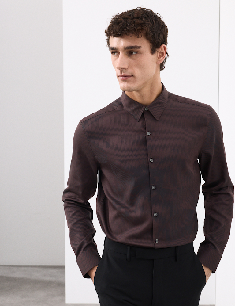 Regular Fit Floral Shirt