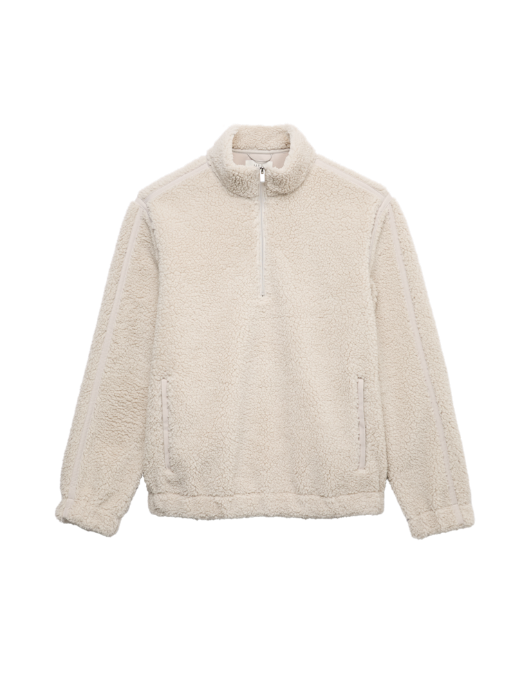 Fleece Windproof Half Zip Jacket