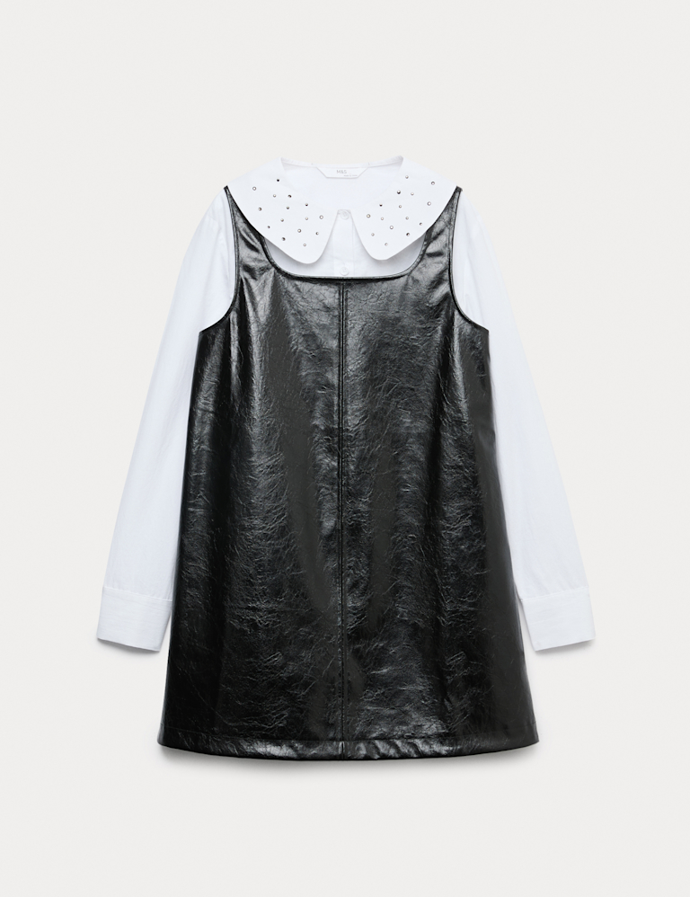 2pc Dress and Shirt Set (6-16 Yrs)