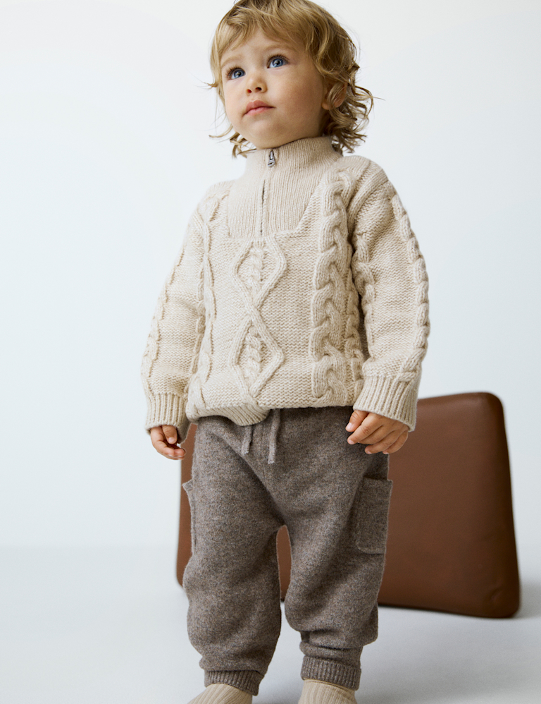 Knitted Joggers (0-3 Yrs)