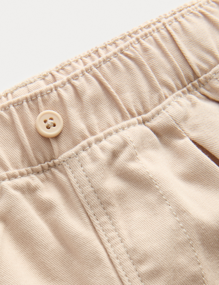 2pc Striped Sweatshirt Cargo Outfit (0-6 Yrs)