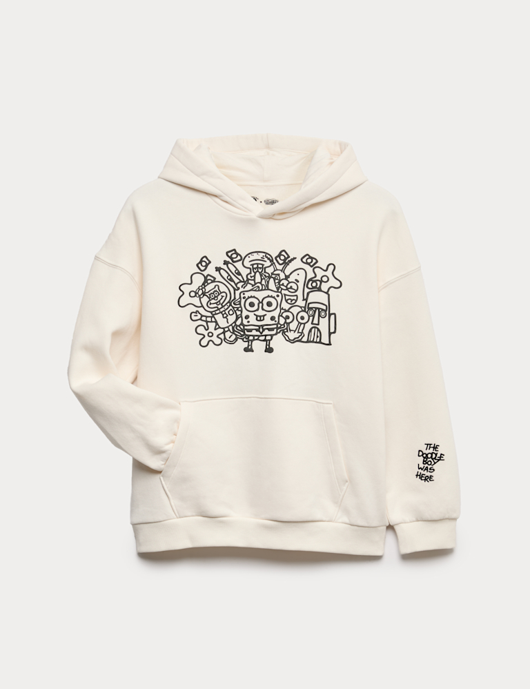 Doodle Boy™ x SpongeBob SquarePants™ Print Hoodie (4-16 Yrs)