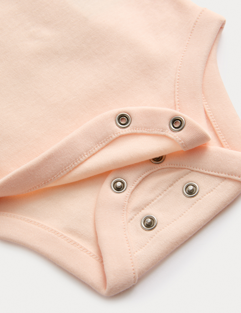 5pk Pure Cotton Striped Bodysuits (0 Mths-3 Yrs)