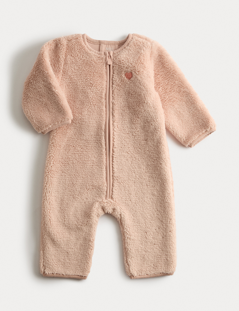 Borg Heart Zip All in One (0-12 Mths)