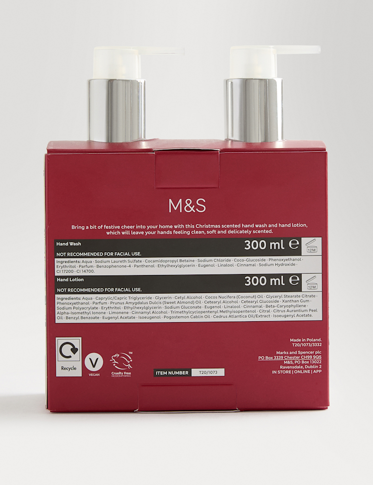 Mandarin, Clove & Cinnamon Hand Wash & Lotion Set