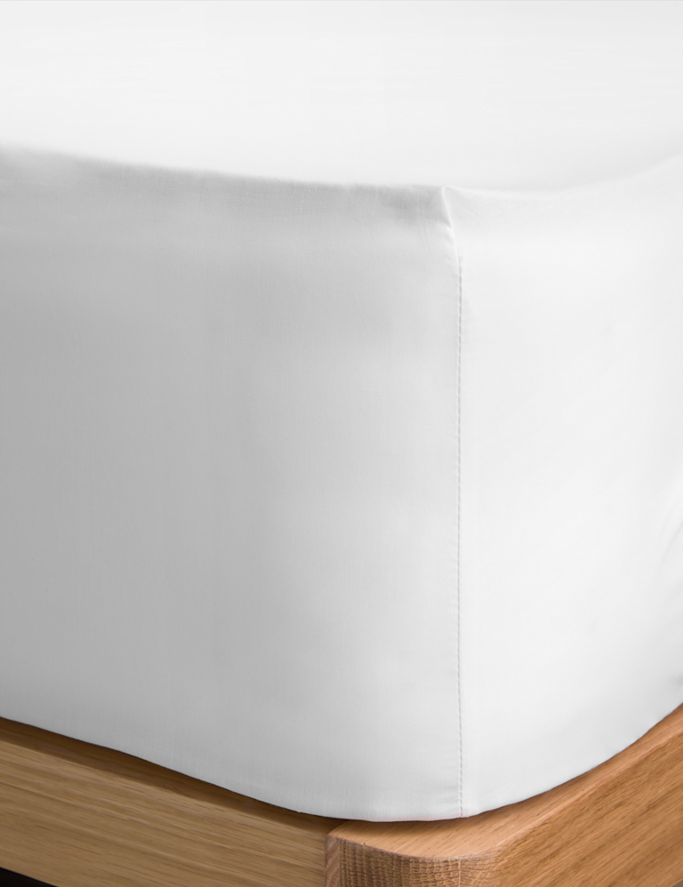 Pure Cotton 180 Thread Count Deep Fitted Sheet Pure Cotton 180 Thread Count Deep Fitted Sheet