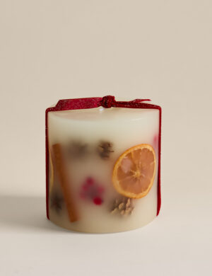 Mandarin Clove & Cinnamon Botanical Candle