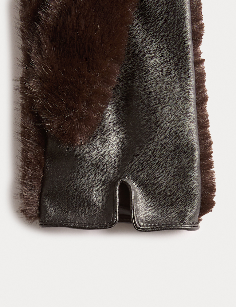 Faux Fur Gloves