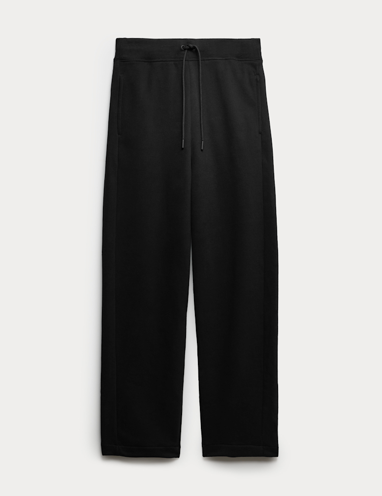 Cotton Rich Brushed Carrot Leg Joggers