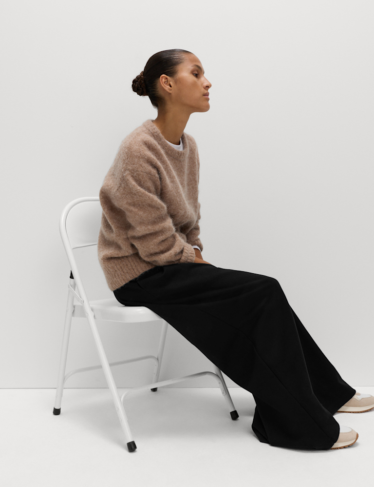 Super Wide Leg Palazzo Joggers