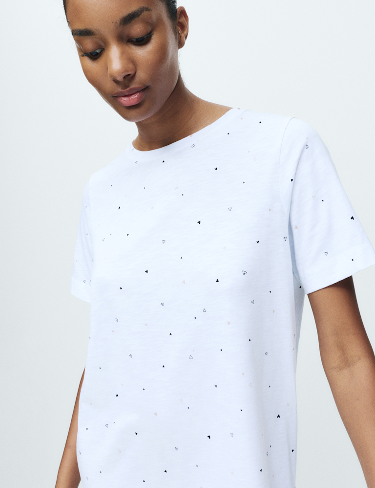 Pure Cotton Printed Nightdress