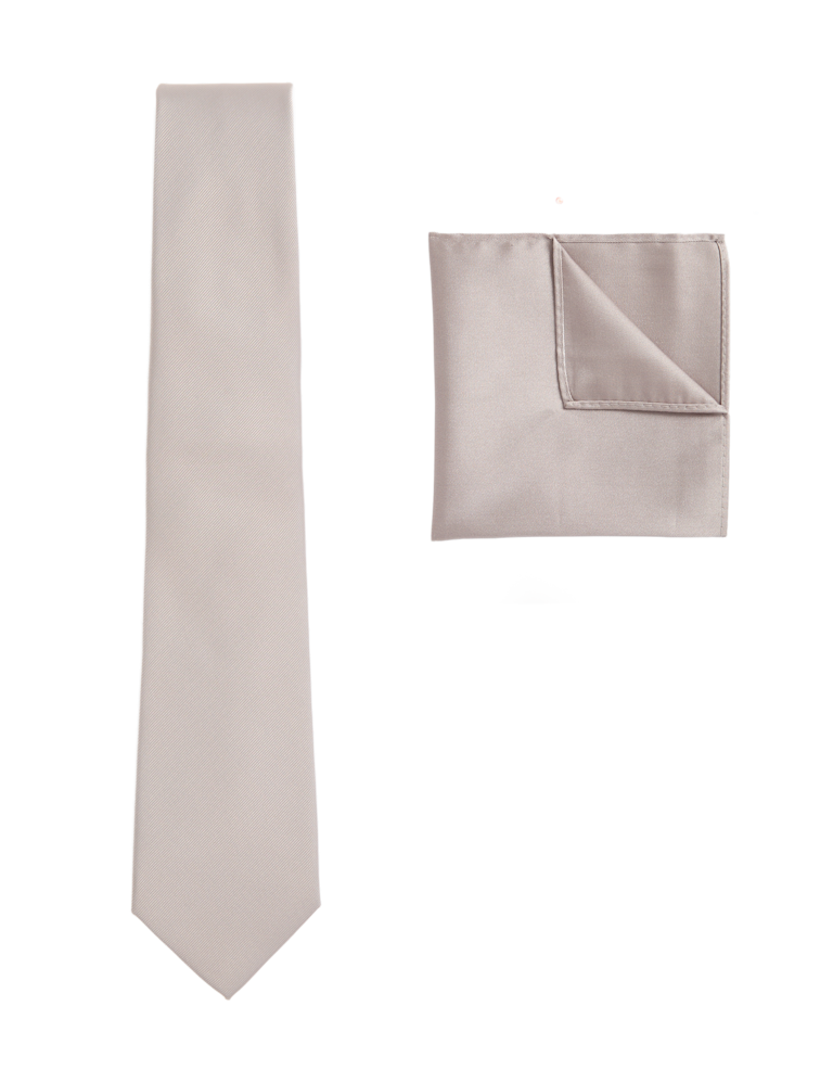 Slim Tie & Pocket Square Set