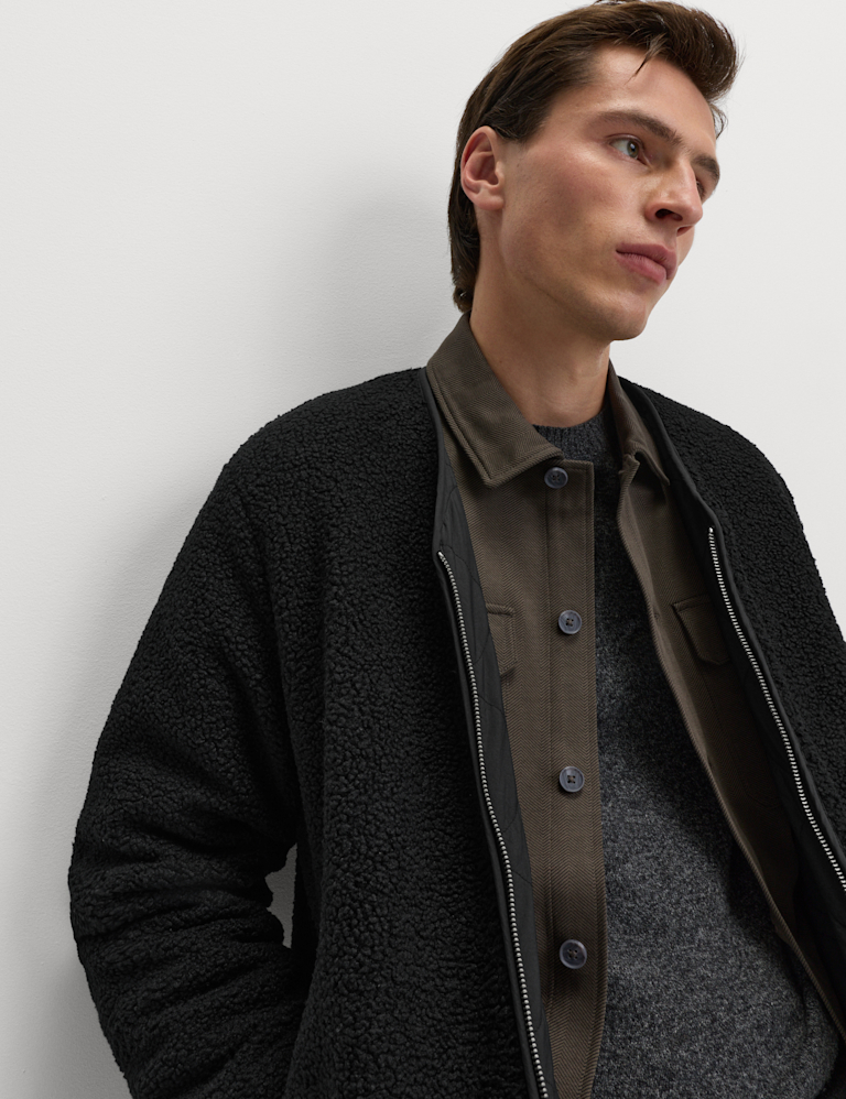 Reversible Borg Jacket