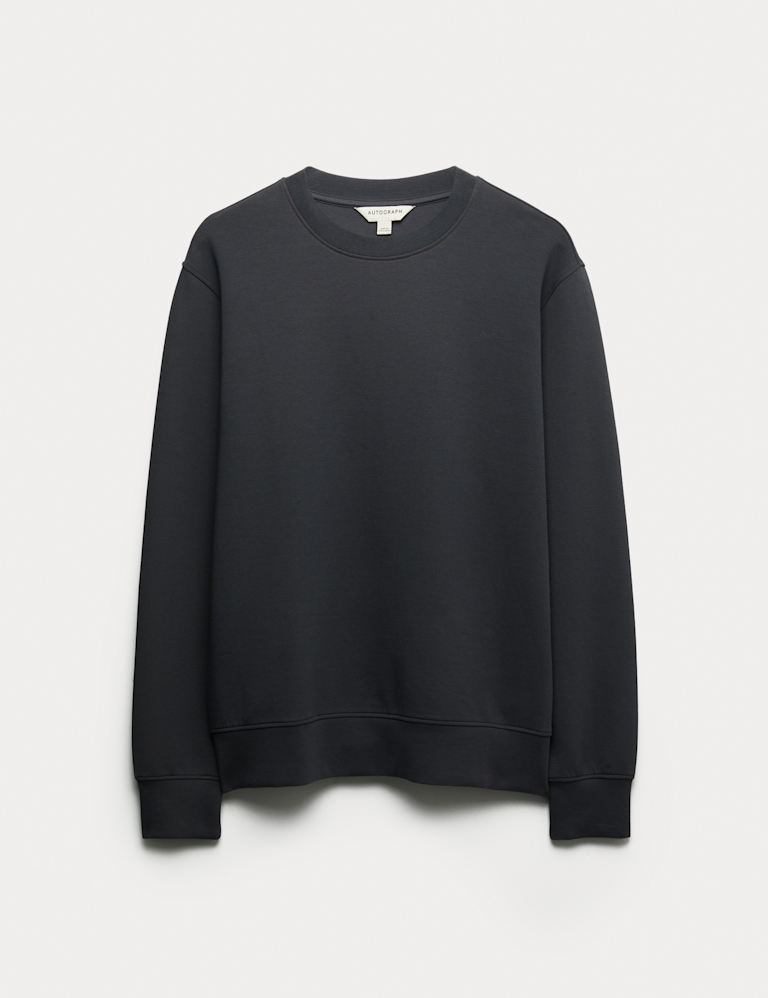 Cotton Rich Crew Neck Sweatshirt